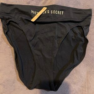 VS underwear in a navy blue